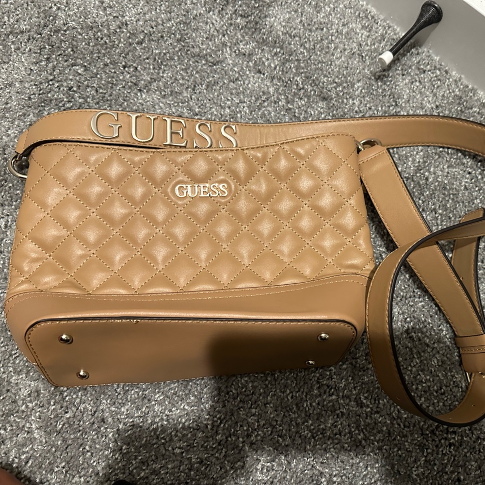 Tan- Guess Crossbody Purse